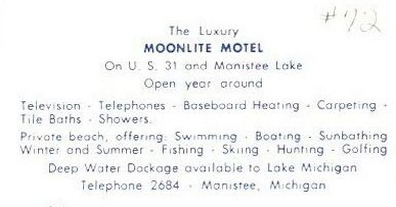 Moonlite Motel - Vintage Postcard (newer photo)